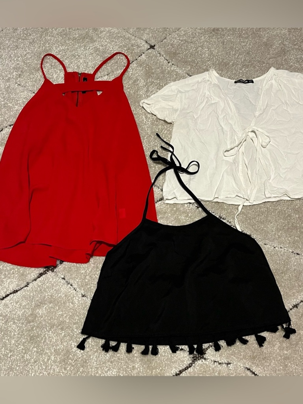 Crop top blouse bundle